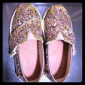 Multicolor sparkle TOMS